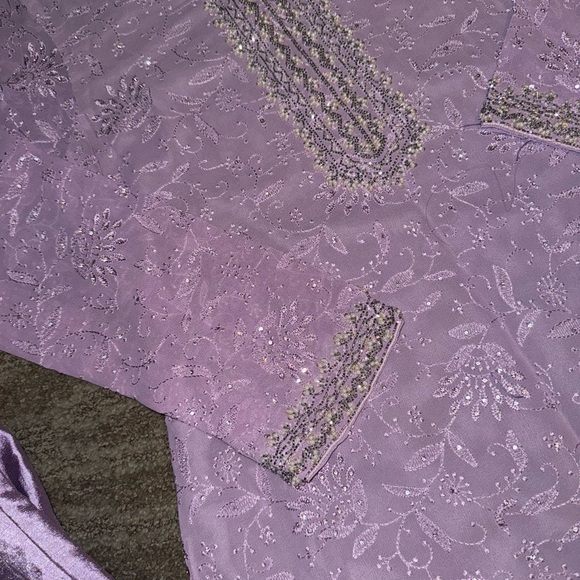 Women’s brand new Indian desi Pakistani outfit size small traditional 3 piece - Picture 6 of 12